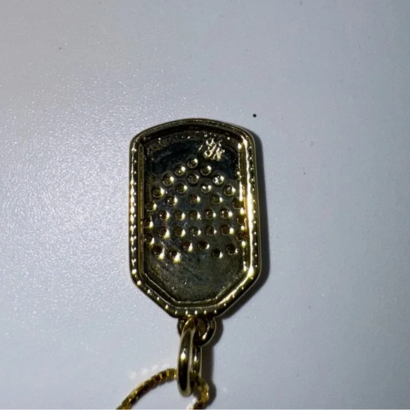 18k Heart Tag Pendant - Picture 7 of 8